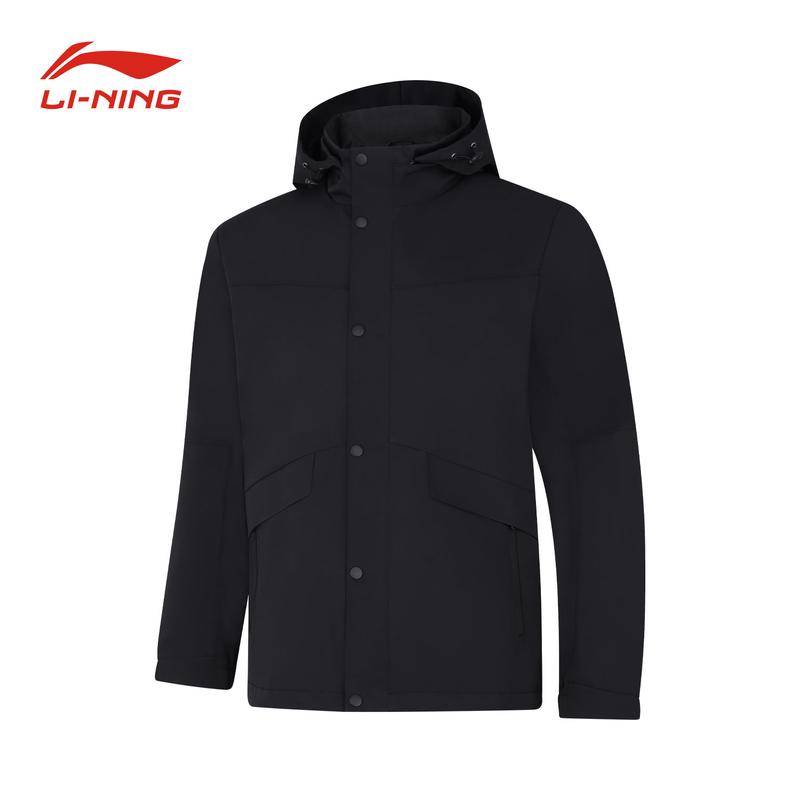 Li-Ning Unisex Water-Repellent Hooded Windbreaker Jacket