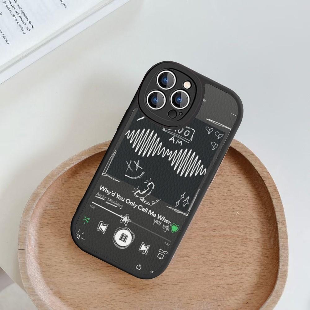Arctic Monkeys Phone Case Hard Leather For iPhone 14 13 12 Mini 11 14 Pro Max Xs X Xr 7 8 Plus Fundas