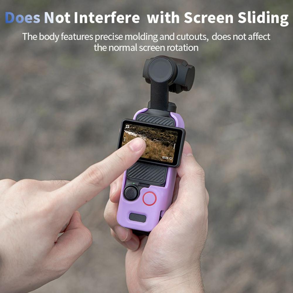 STARTRC For DJI Osmo Pocket 3 TPU Protective Case Anti-Drop Camera Body Cover