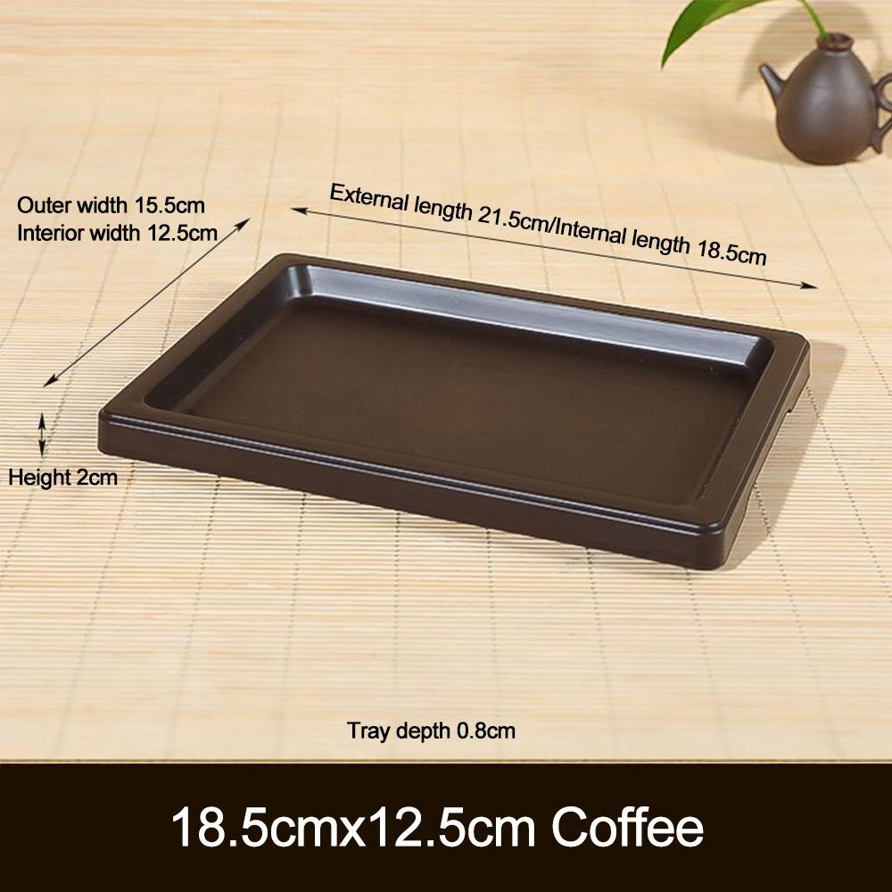 

New Rectangular Pallet Resin Heavy Duty Food Bread Pan Dessert Pallet Dining