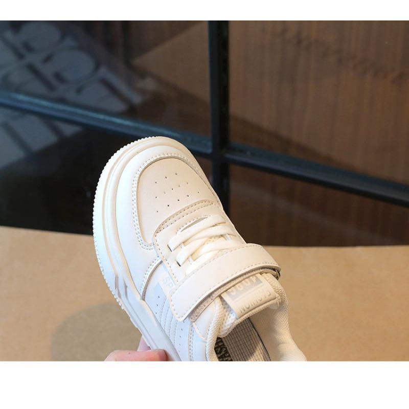 Модные универсальные детские легкие нескользящие белые туфли — фото 10