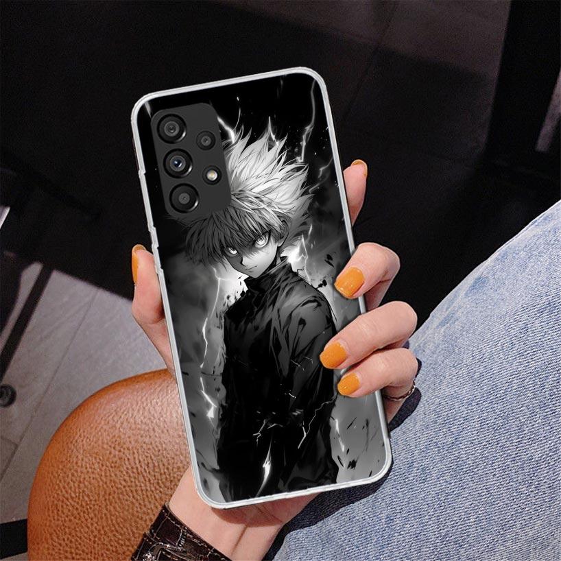 Huner X-Hunters Killua Handyhülle Für Samsung Galaxy A52 A32 A22 A12 A51 A31 A50S A30S A20S A10S Note 20 Ultra 10 Plus S10 A72 A
