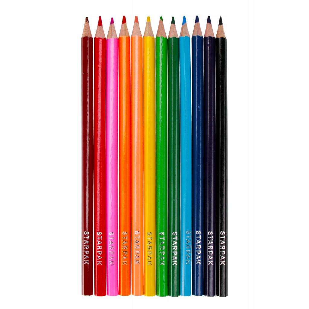 Koci Domek Gabi Colored Pencils, 12 Colors, for Girls, 1 Piece