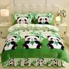 Thickened Milk Fleece Four-Piece Warm Double-Sided Coral Fleece Quilt Cover Flannel Sheet Bed Skirt Bedding