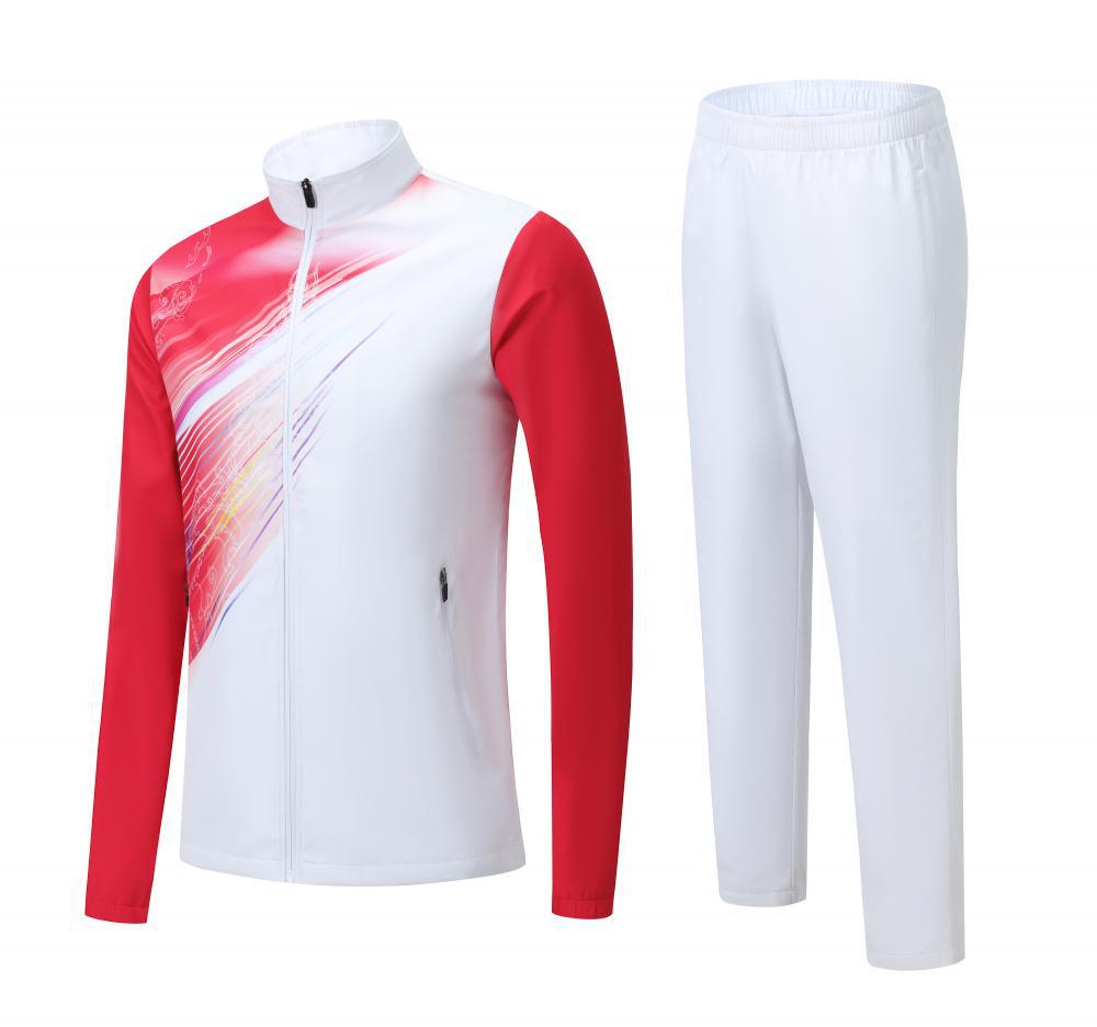 Autumn/Winter University Sports Training Jacket and Uniform Set