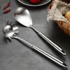 6 piece /Set 304 Stainless Steel Spatula Cooking Shovel Kitchen Cooking Spoon Shovel Kitchenware Set Soup Spoon Colander