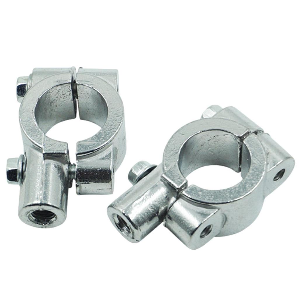 Motorcycle Handlebar Mirror Mount,Handlebar Rear View Mirror Clamp | Motorcycle Mirror Holder Repair Accessories