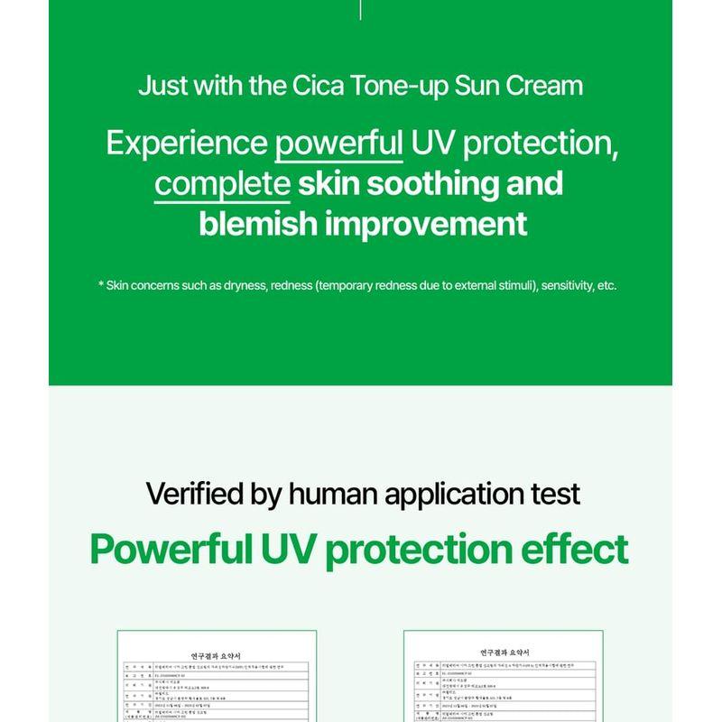 Realbarrier - Cica Green Tone-Up Sonnencreme