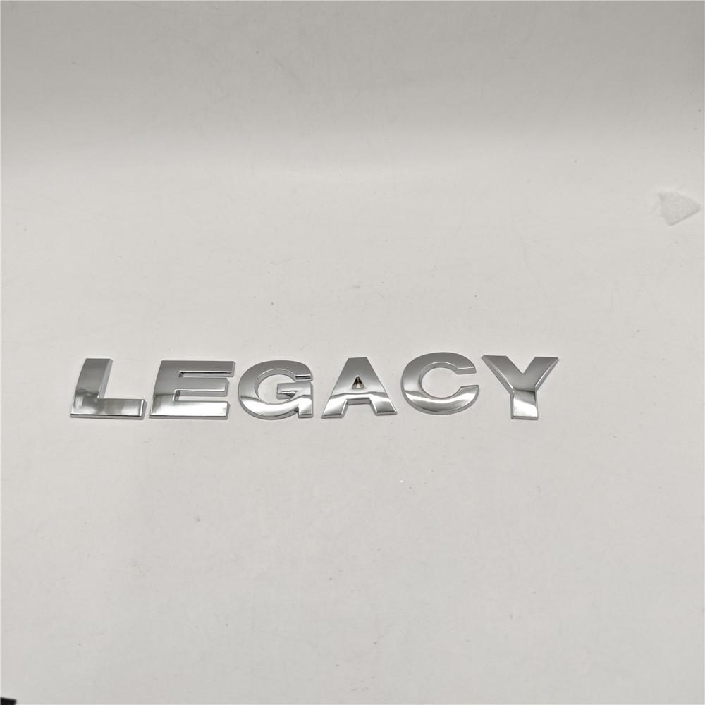 QGK2  Rear Trunk Decals Emblem Badge Car Letters Sticker Decal Styling for Subaru LEGACY