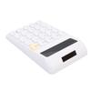 Solar Calculator 12 Digits Large Display Responsive Mechanical Buttons Cute Basic Standard Calculator for   Study