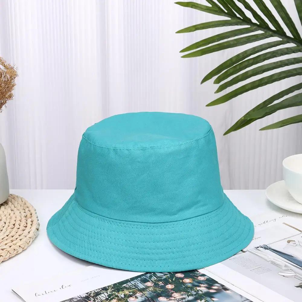Faltbarer Eimerhut Unisex Damen Outdoor Sonnenschutzhut Einfarbige Angel-Jagd-Kappe Herren Becken Chapeau Strandhut