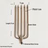 Stainless Steel Multi-functional Barbed Fish Spear Head - Handmade Flat Fork Lantern Design