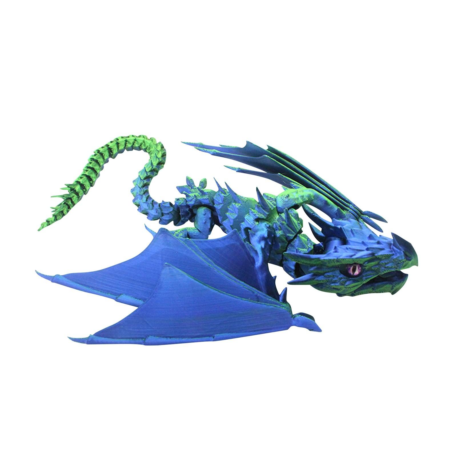 3D печатные декоративные игрушки, подвижные печатные игрушки с животными, креативные декоративные украшения One Size