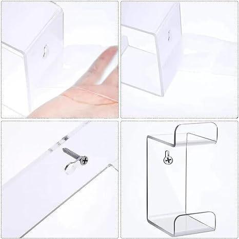Transparent Acrylic Wall Mounted Controller Headphone Display Stand Video Game Controller Stand Game Controller Bracket