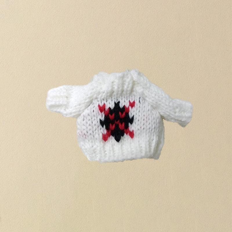 10Cm Baby Clothes Dog Clothes Replacement Sweater Doll Doll Accessories Cotton Doll Clothes