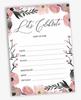 Inkdotpot Pack Of 30, You're Invited Invitations With Envelopes, Blush Floral Invites for Your Wedding, Bridal Shower, Baby Showe