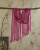 Japanese Linen Monochrome Natural Texture Pleated Scarf, Retro Linen Literary Scarf, Thin Men'S Autumn And Winter