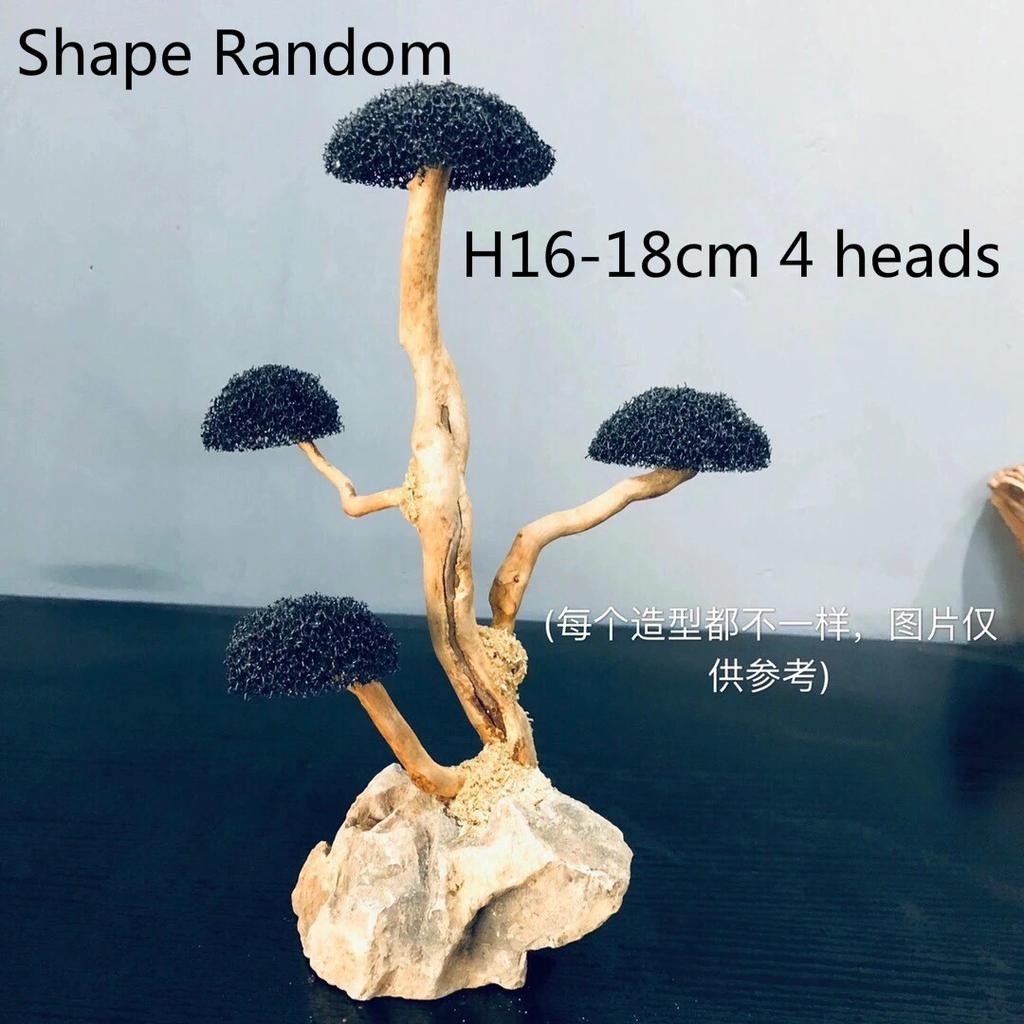 Aquarium Decoration Moss Driftwood Fish Tank Landscaping Water Grass Moss Tree Trunk DIY (No Aquatic Plants)