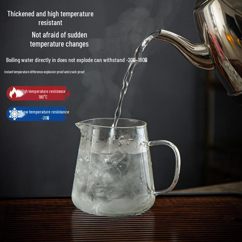 Shandianshui Thickened Heat-Resistant Glass Teapot with Infuser