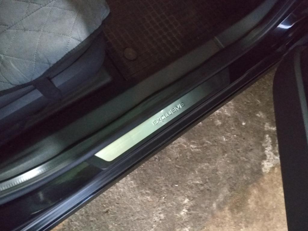 

Накладки на пороги Flexill (4 шт, нерж) Sport для Opel Vectra C 2002-2008 рр.
