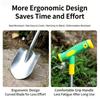 Garten Kleine Handschaufel mit Rutschfestem Ergonomischem Griff T-Förmiges Design Gartenkelle Unkrautentferner Werkzeug