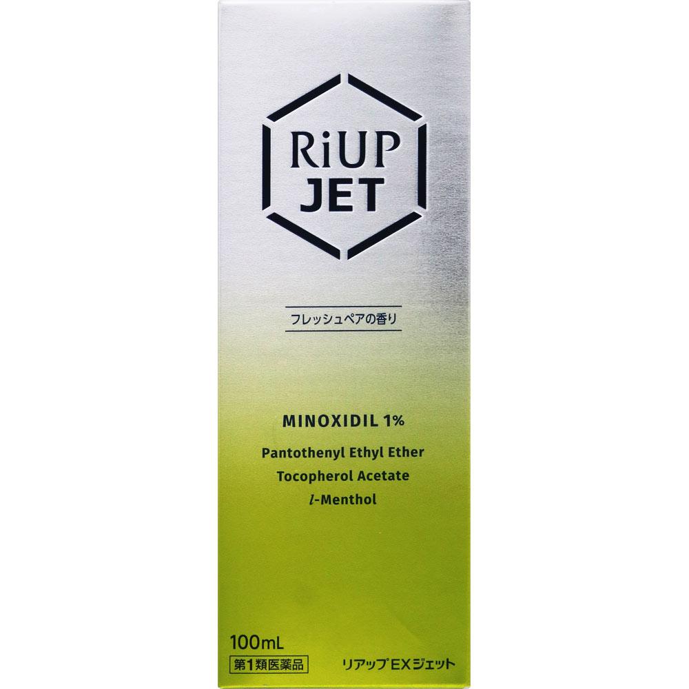 Taisho RiUP EX Jet 100mL General use Efficacy: Hair growth, hair thickening, and prevention of hair loss progression in androgenetic alopecia.