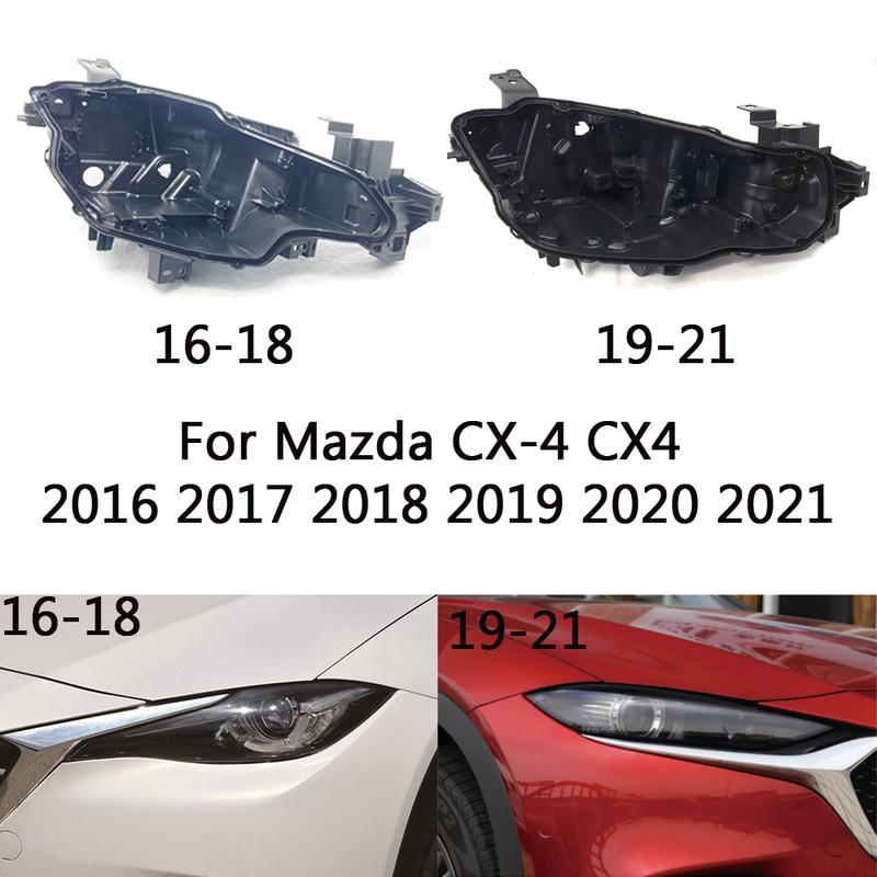 For Mazda CX-4 CX4 2016 2017 2018 2019 2020 2021 Headlight Base Headlamp House Car Rear Base Auto Headlight Back House 16-18 Left