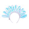 Cosplay Light Up Headband Giltter Glow Party Crown LED Hairband  Hair Accessories for Women Girls