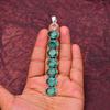 Awesome Paraiba Tourmaline Gemstone Pendant: 925 Sterling Silver Handmade Pendant Necklace Jewelry