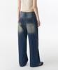 MUSINSA STANDARD WOMAN Women'S Big Brush Extra Wide Denim Pants [Rusty Blue]
