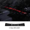 Car Sticker 1pcs PVC Car Logo Brake Light Projection Board Sticker Emblem Accessories For Mercedes benz AMG A C E Class W204 W20