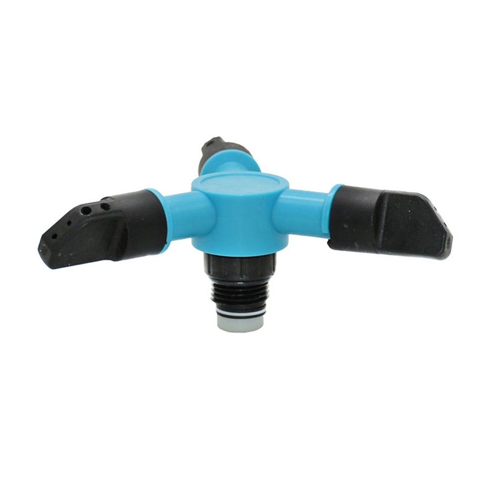 Automatic Rotating Lawn Sprinklers With support 360 Degree Rotating Water Sprinkler 3 Arms Nozzles garden Irrigation tool