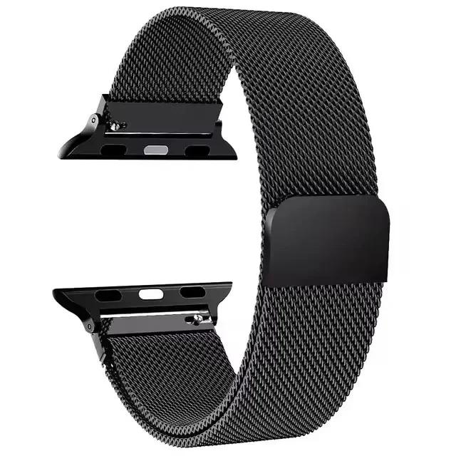 

Milanese Strap For Apple Watch Ultra 2 49 46mm 42mm 44mm 40mm 45mm 41mm 38mm Bracelet For iWatch Series 10 9 3 6 5 SE 7 8 Strap S10-42mm 38 40 41mm