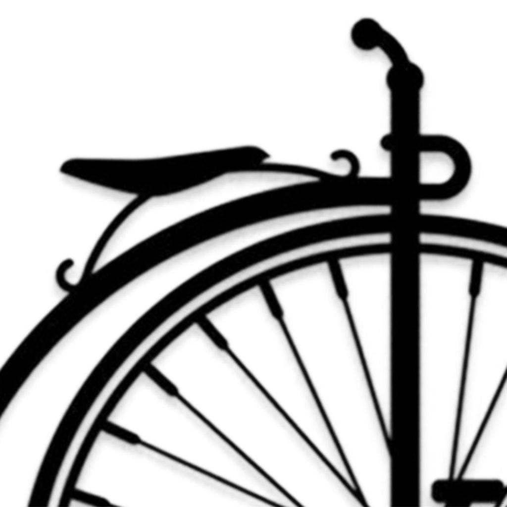 Fahrradfelge Metall Wandkunst, Handwerk Kreative Ornamente Hängende Ästhetische Eisenstatue für Wohnzimmer