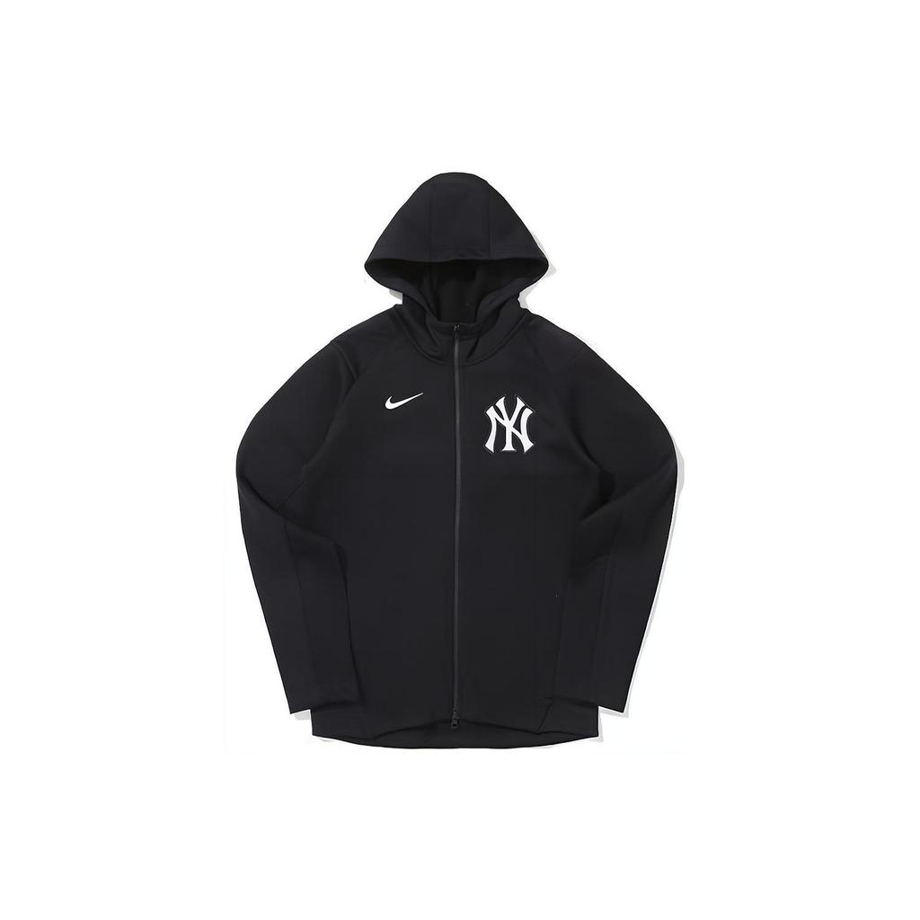 Nike X MLB Hoodie With Front Logo Print Kids Hoodies Black 3Z3B7SBGZ-NYY