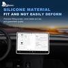 For Tesla Model 3 Highland 2025 Model Y Juniper 2025-up Silicone Screen Frame Display Edge Protector Central Control Accessores