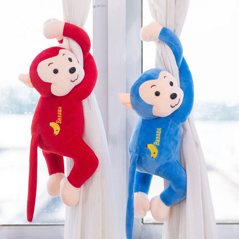 Long Arm Ape Monkey Plush Toys Cartoon Chimpanzee Stuffed Doll Birthday Cartoon Gift for Kids Girls Boys Size 45cm