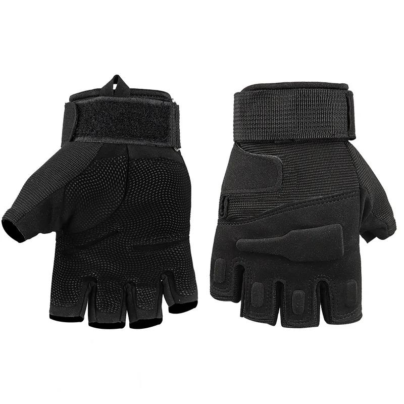 

1 пара мужских альпинистских перчаток - идеально подходит для занятий спортом на открытом воздухе, стрельбы, охоты, стрельбы из пневматической винтовки и езды на велосипеде XL чёрный