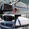 For M Color Sport Grille Grill Vinyl Strip Sticker Decal for BMW /M3 /M5 /E46 /E90 (M Colored)