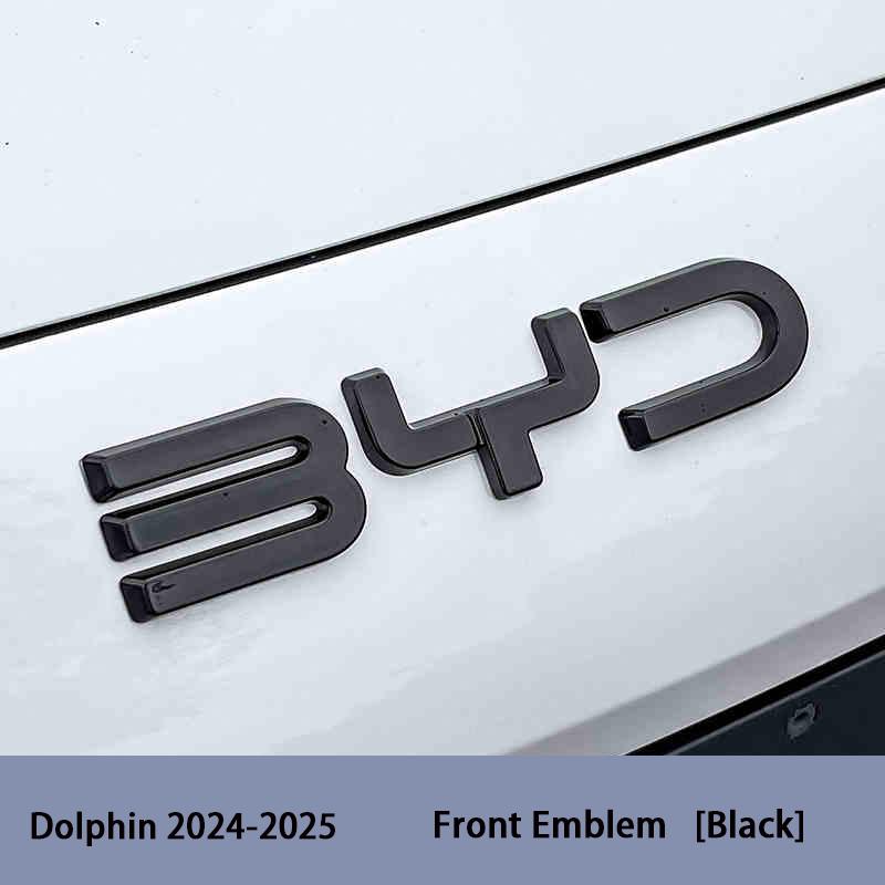 

For BYD Seal 06 DMI Seal 06 GT Seagull Dolphin Front Emblem Modification Black Warrior Car Badge Covering Styles Logo