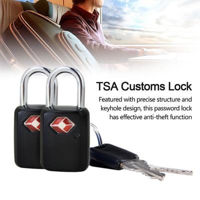 Portable Customs Lock TSA Locks Customs Lock for Travel Luggage Suitcase Anti-theft Padlock
