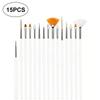15/45pcs Fine Detail Paint Brush Set - Miniature Paint Brush For Detailing & Art Painting - Acrylic, Watercolor, Oil,Models