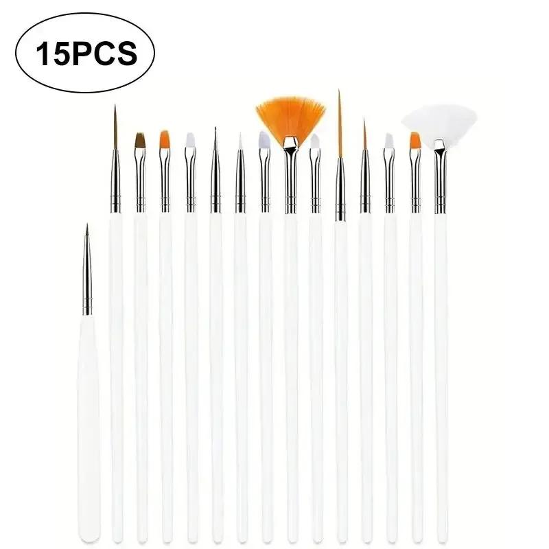 15/45pcs Fine Detail Paint Brush Set - Miniature Paint Brush For Detailing & Art Painting - Acrylic, Watercolor, Oil,Models