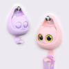 Creative Cute Cartoon Big Eyes Cat Self-Adhesive Hooks For Clothes Hat Scarf Key Holders Rack Home Decoration Wall Shlef Hanger