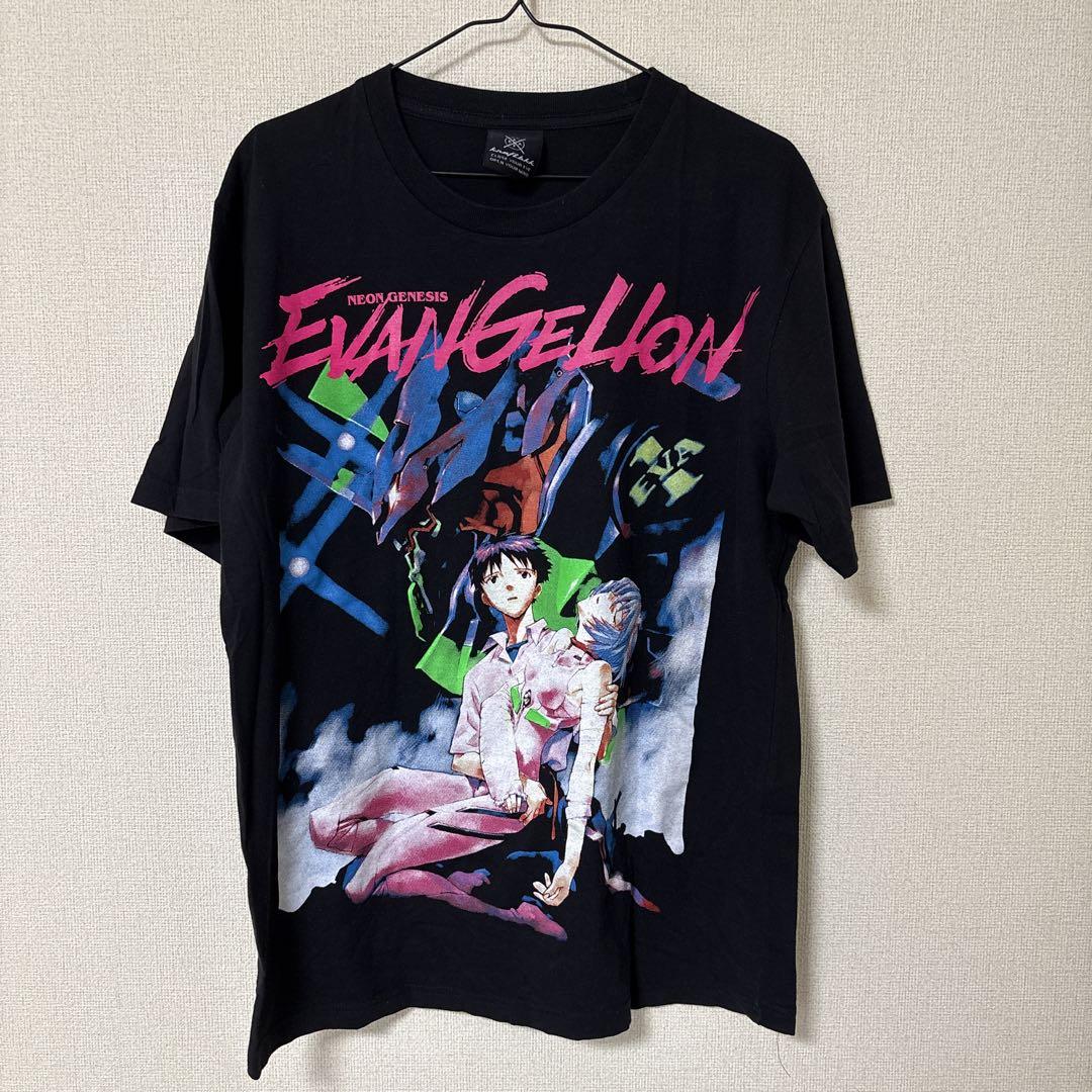 

[USED] kraftbkk Evangelion Anime T-shirt Black