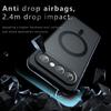 For Vivo X300 FE Case Skin Friendly Magnetic Matte Frosted Translucent Airbag Non-yellowing Anti-Fingerprint Cover