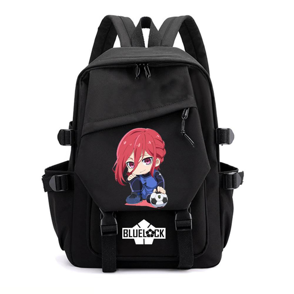 Bluelock Anime Cartoon Peripheral Printed Backpack Junior High School Student Fashion Student School Bag