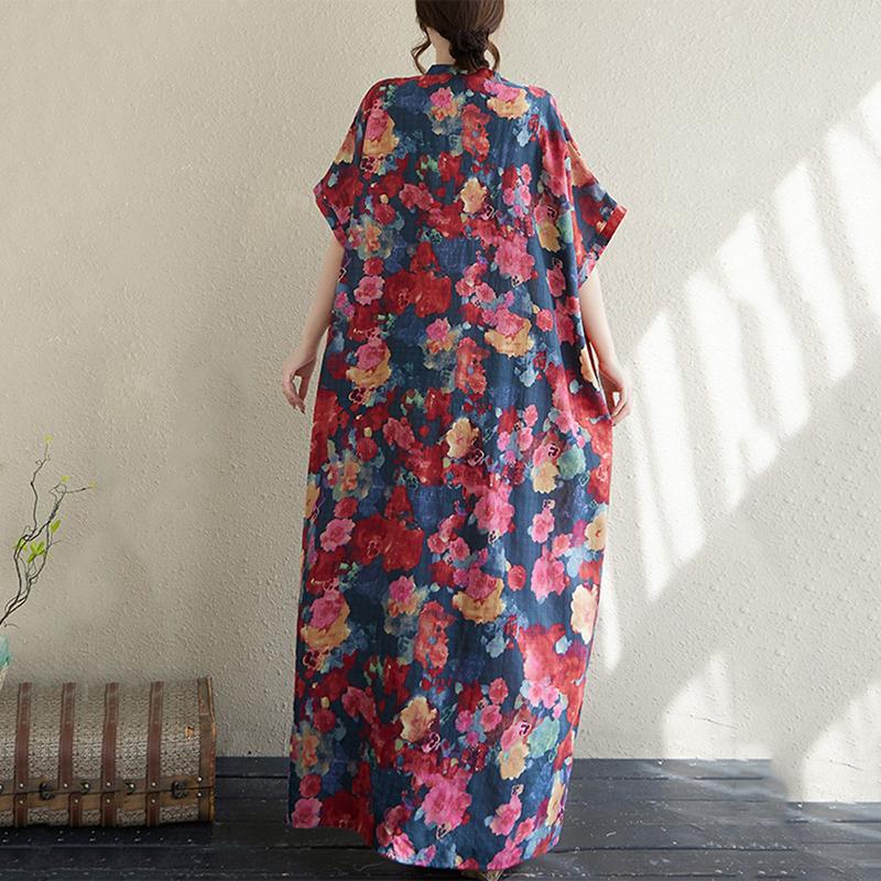 XITAO Print Casual Half Sleeve Dress ZMY1111