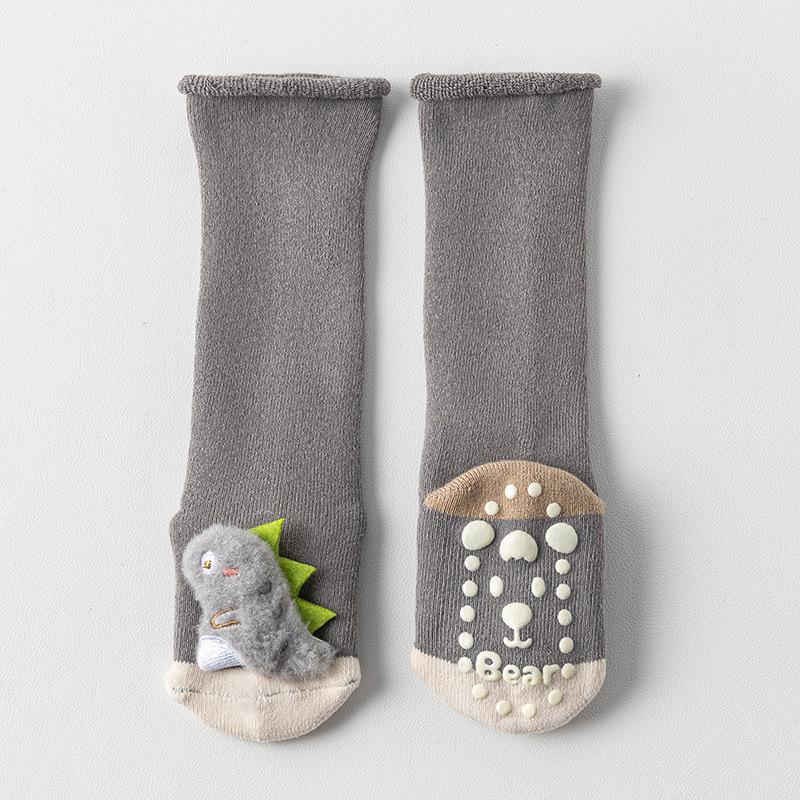 Neugeborenes Baby Baumwollfrottee Verdicken Überknie-Socken für Herbst/Winter
