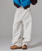 ESCAPEFROM Wide Cotton Pants Cream